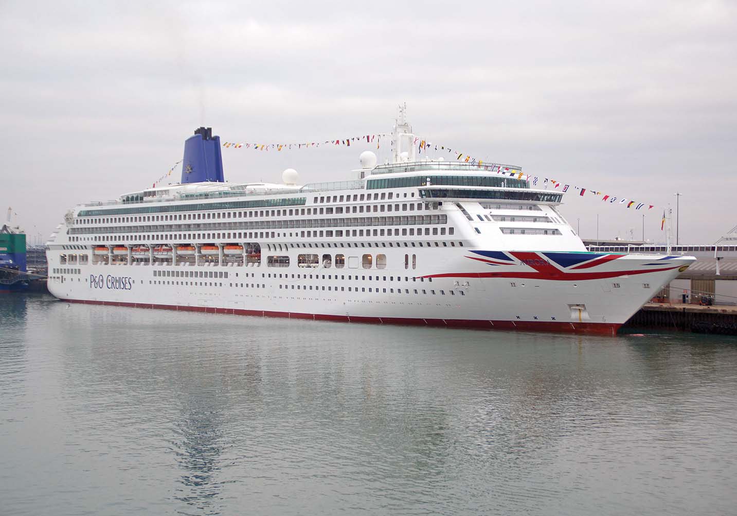 The Rebrand Begins For P&O Cruises Shipping Today & Yesterday Magazine