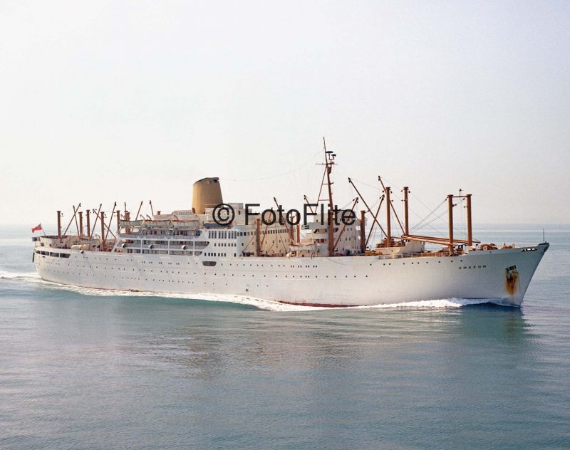 The first of the trio was the Amazon built in 1959. Photo: Fotoflite